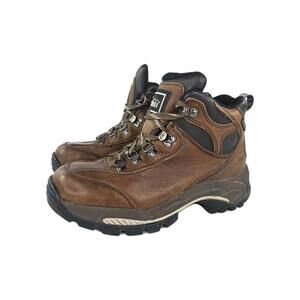 REI Womens Brown Leather Hiking Boot US 7.5 Waterproof Mountain Boots